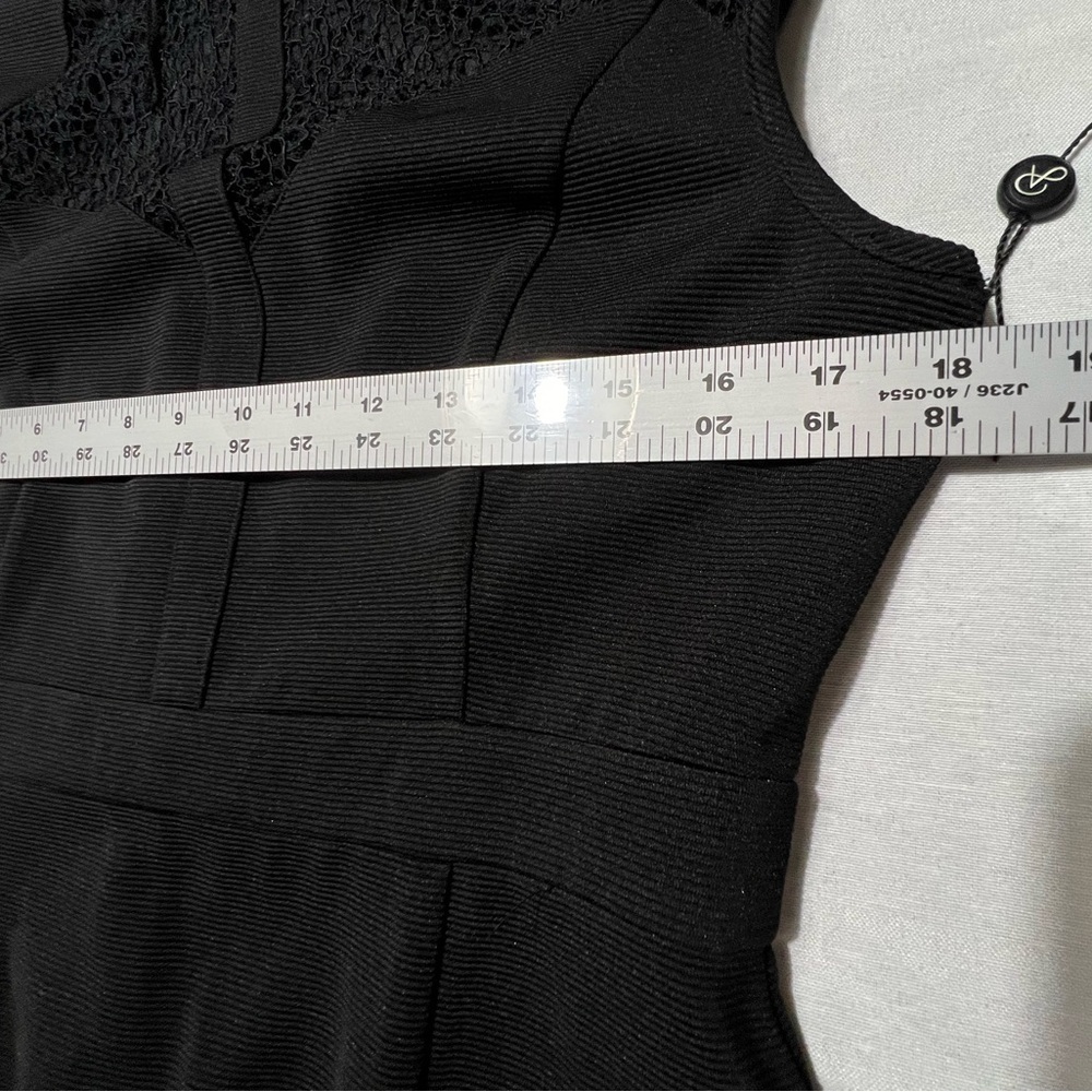 Adrianna Papell black dress, NWT - Picture 8 of 15